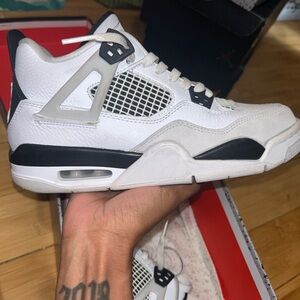 Military Black Jordan 4 Gs